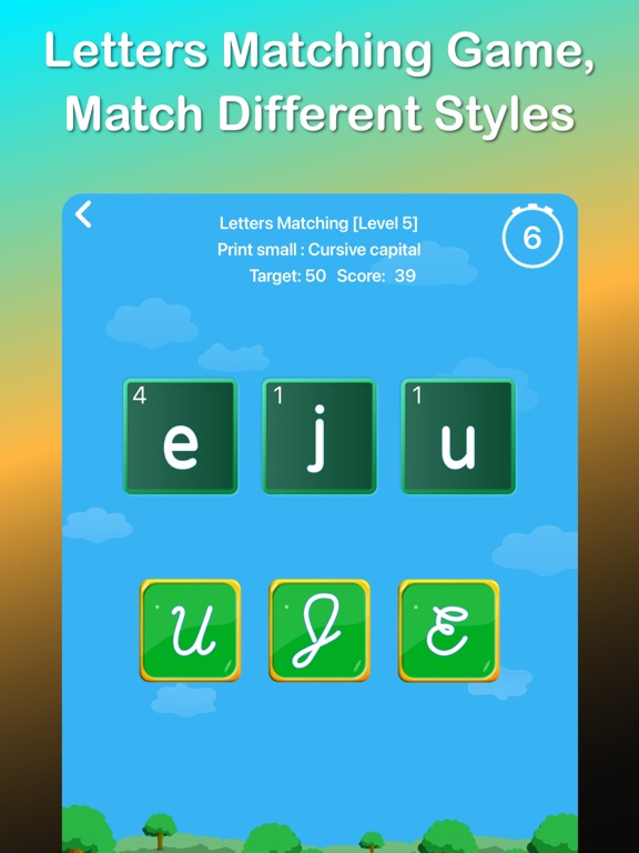 ABC Alphabet Writing Worksheet on iPad — screenshot 6