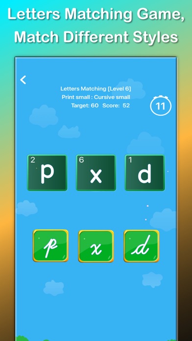 ABC Alphabet Writing Worksheet on iPhone — screenshot 6