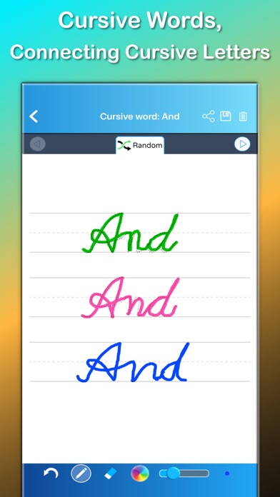 ABC Alphabet Writing Worksheet on iPhone — screenshot 9