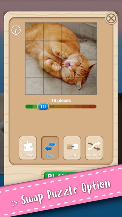Cute Kitten Cat Jigsaw Puzzle on iPhone — screenshot 6