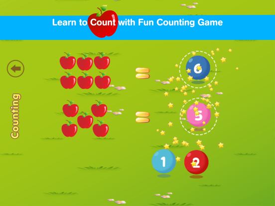 Math Learning Numbers Game on iPad — screenshot 3